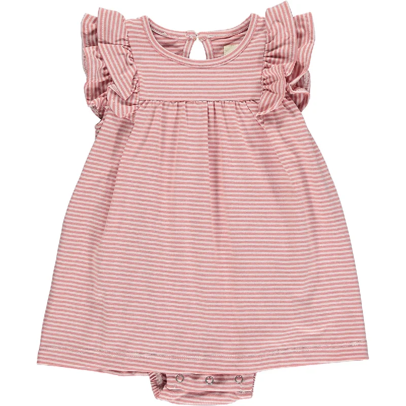 Jenn Dress in Berry Stripe