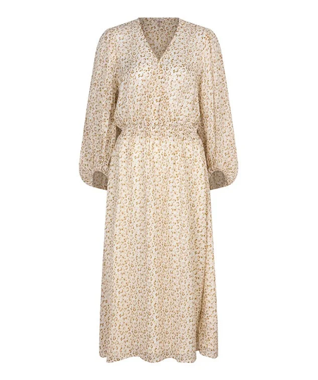 ESQUALO DRESS IN PASTEL CHEETAH PRINT