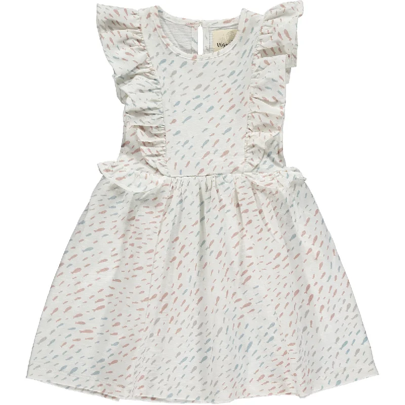 Maria Dress in Natural Fish
