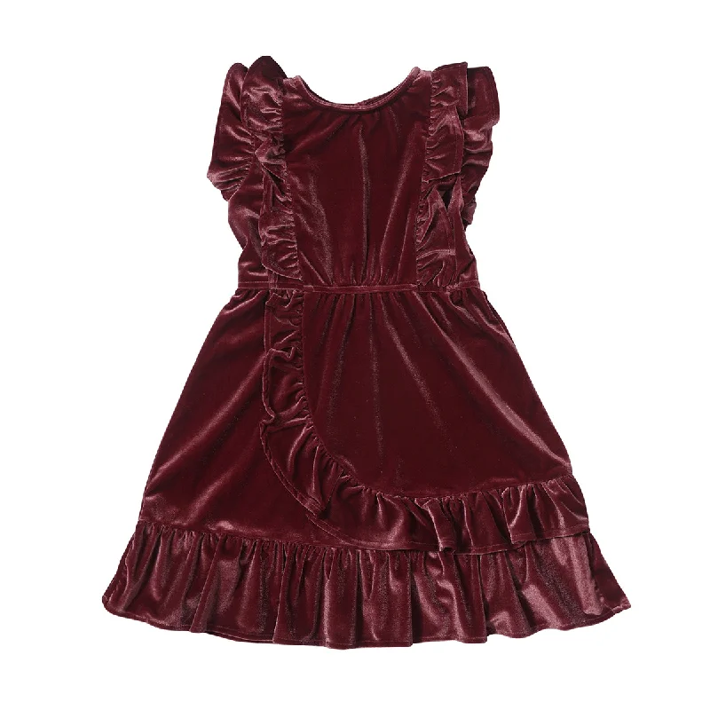 Hadley Dress in Plum