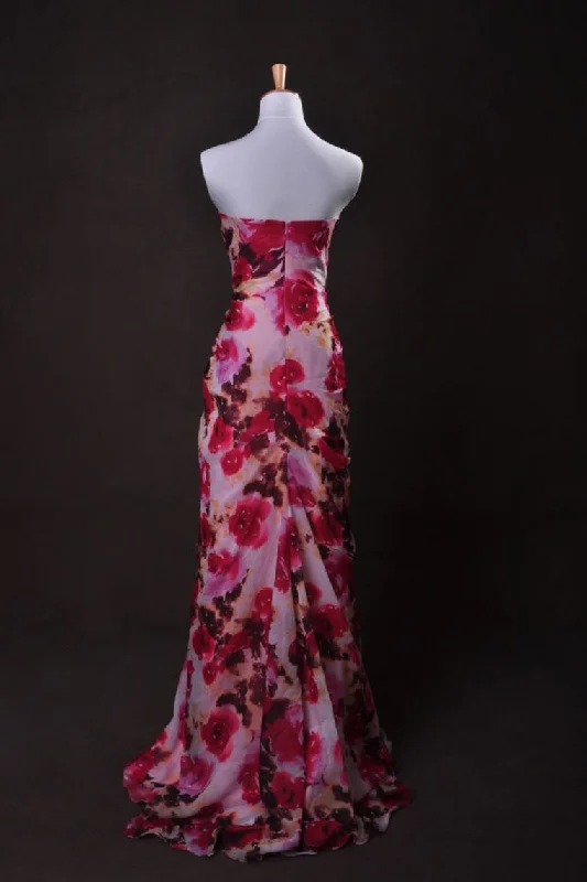 Prom Dresses Spring Colors Sweetheart Sweep/Brush Train Chiffon Cz