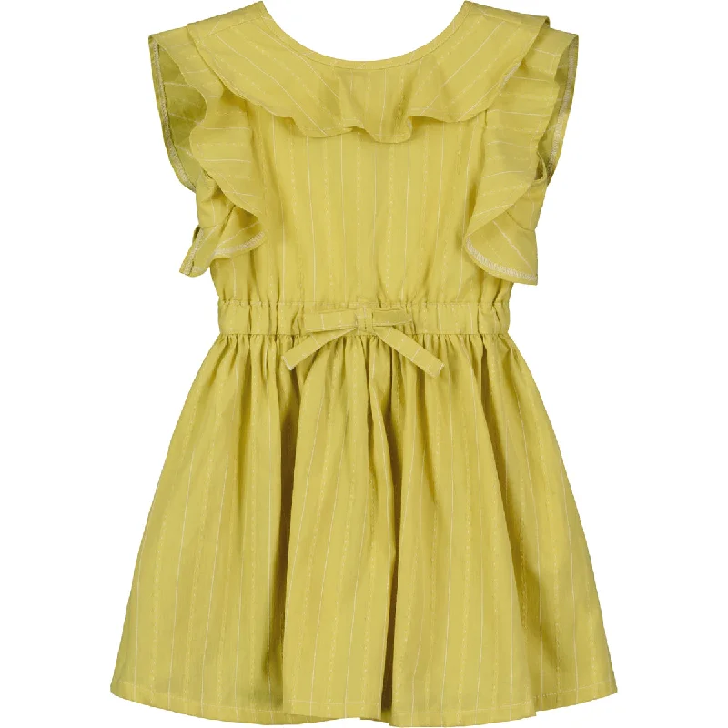 Sandy Dress in Gold Sttich