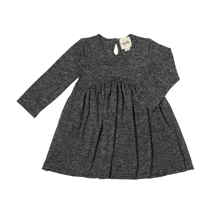Winnie Dress in Heathered Charcoal