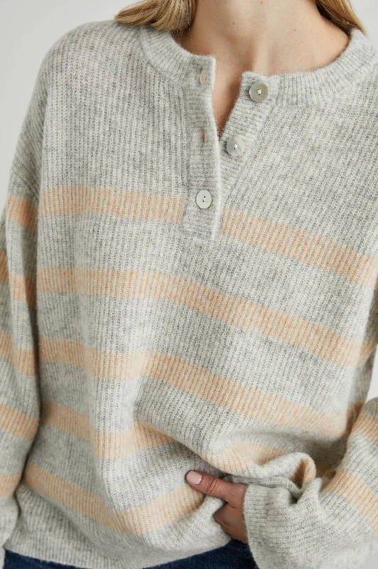 ALICIA SWEATER - GREY MULTI