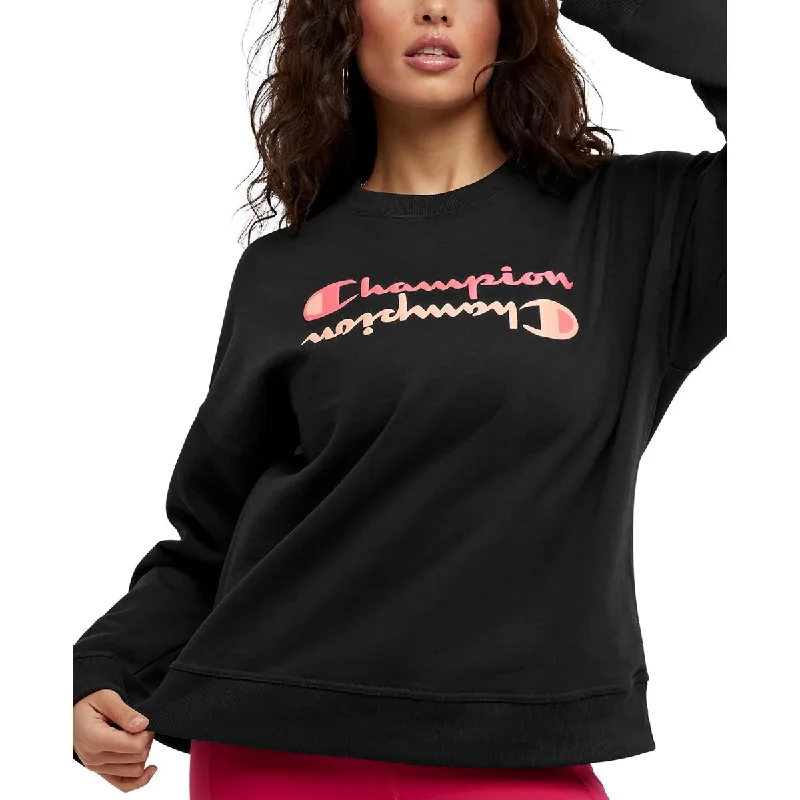 Champion Womens Logo Crewneck Sweater