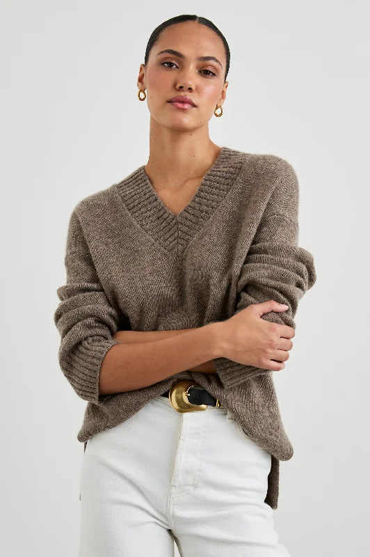 GISELLA SWEATER - HAZELNUT