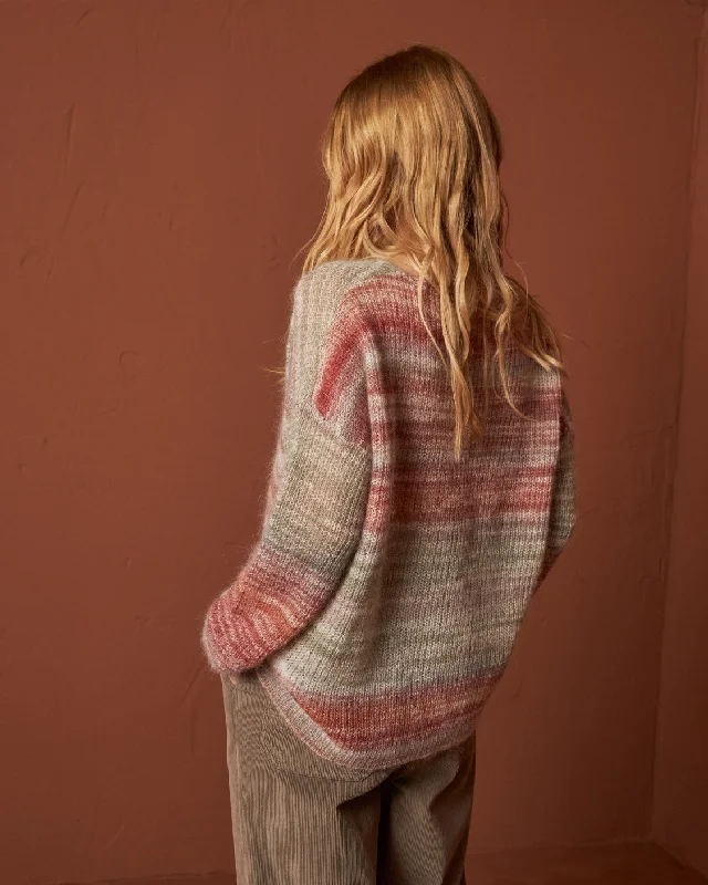 Indi & Cold Variegated Wool Sweater