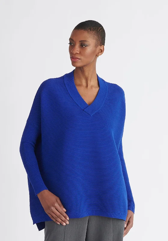 Paisie V-Neck Ribbed Jumper