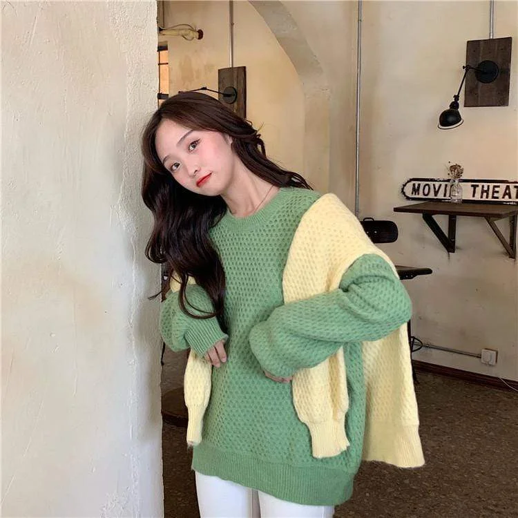 Women's Candy-colored Sweater