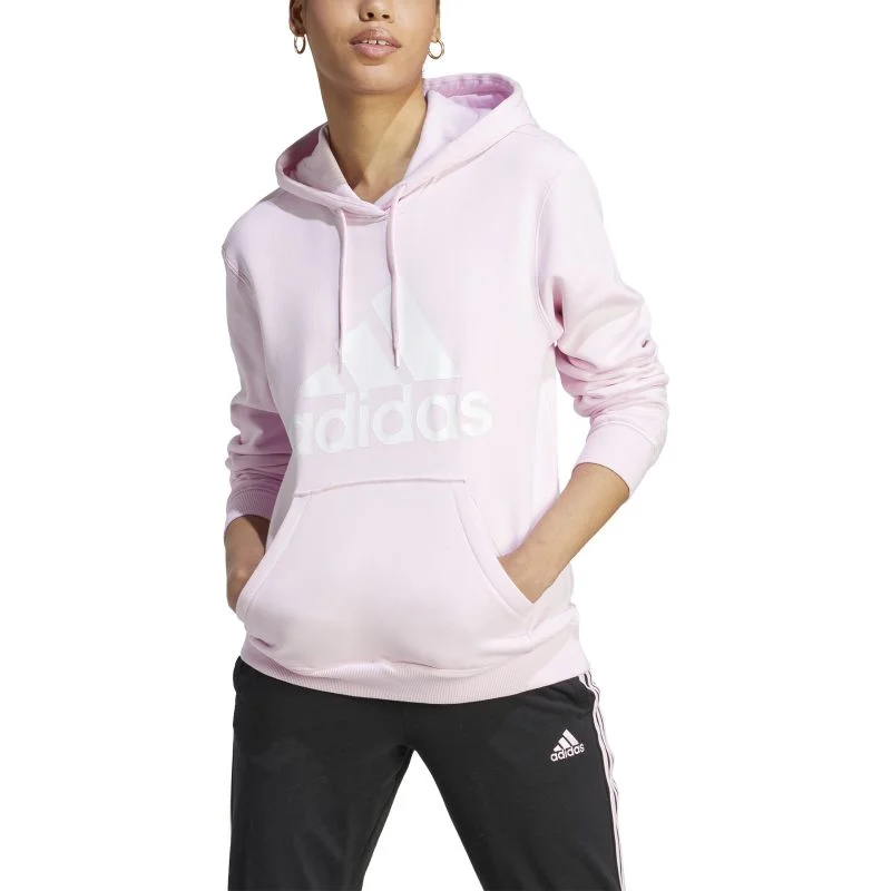 Adidas Womens Big Logo Fleece Hoodie