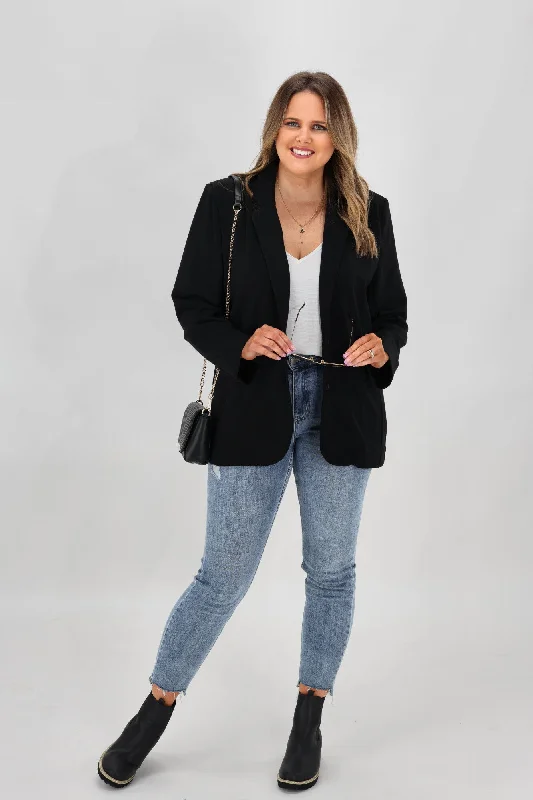 Elm Cece Blazer Black