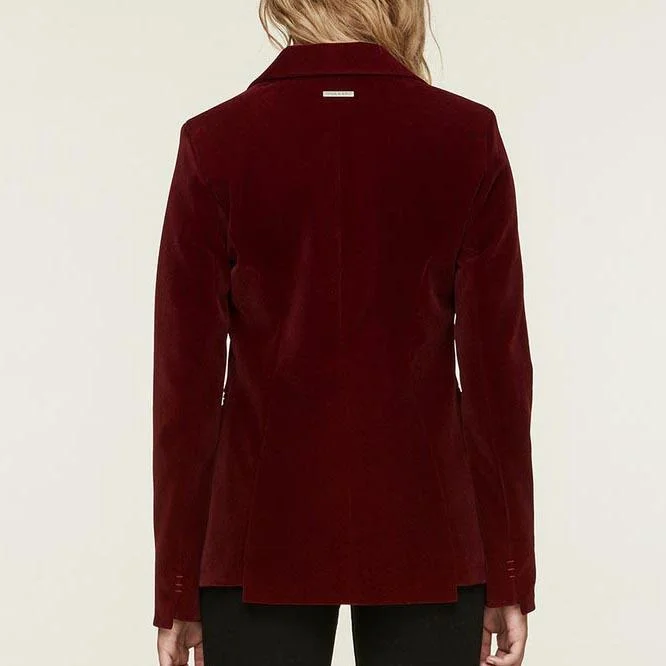 Emmy Tailored Jacket (Merlot)