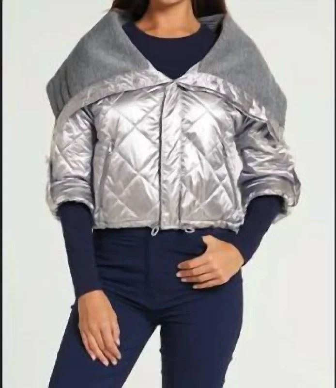 Kimmy Jacket In Silver