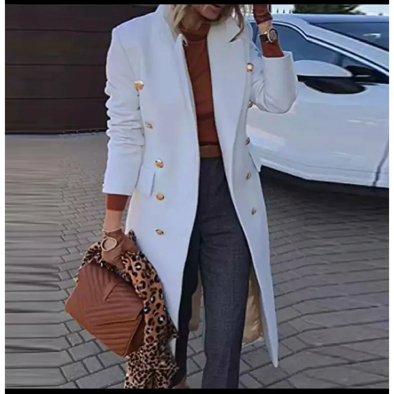 Multi-Button Long Sleeve Jacket