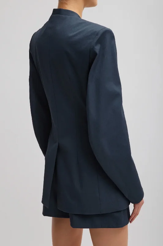 Oliver Cotton Stretch Tricotine Sculpted Blazer