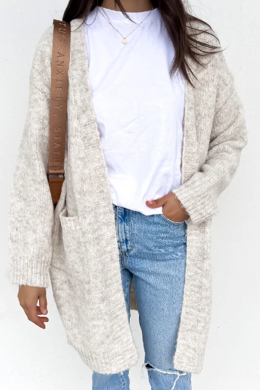 Stacie Cardigan Beige