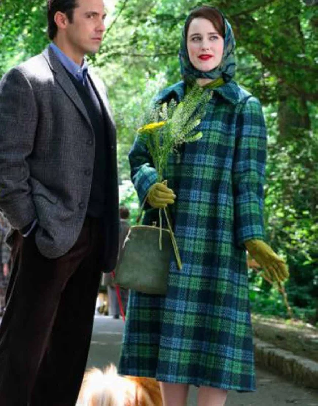 The Marvelous Mrs. Maisel S04 Green Plaid Coat