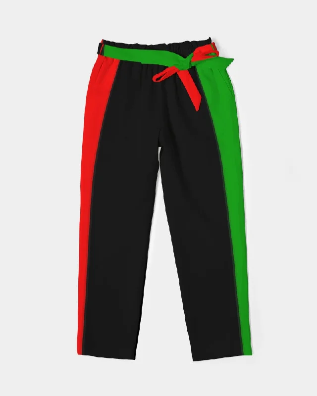 AKH Pan African Women's Belted Tapered Pants