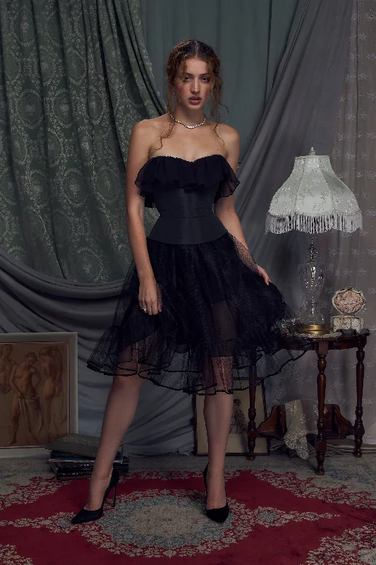 Tulle Crinoline Noir