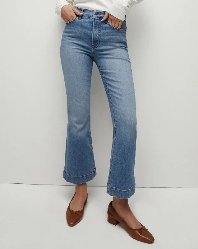 Carson High Rise Kick-Flare Jean