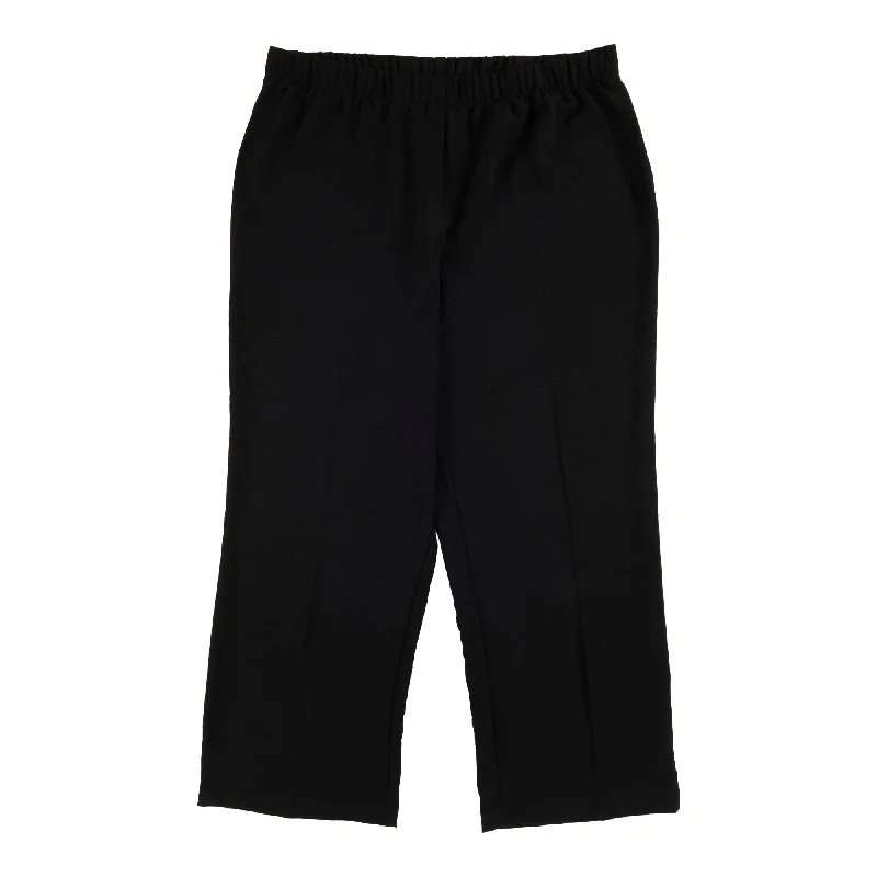 lily morgan Women's Plus Simply Chic Solid Air Flow Pants