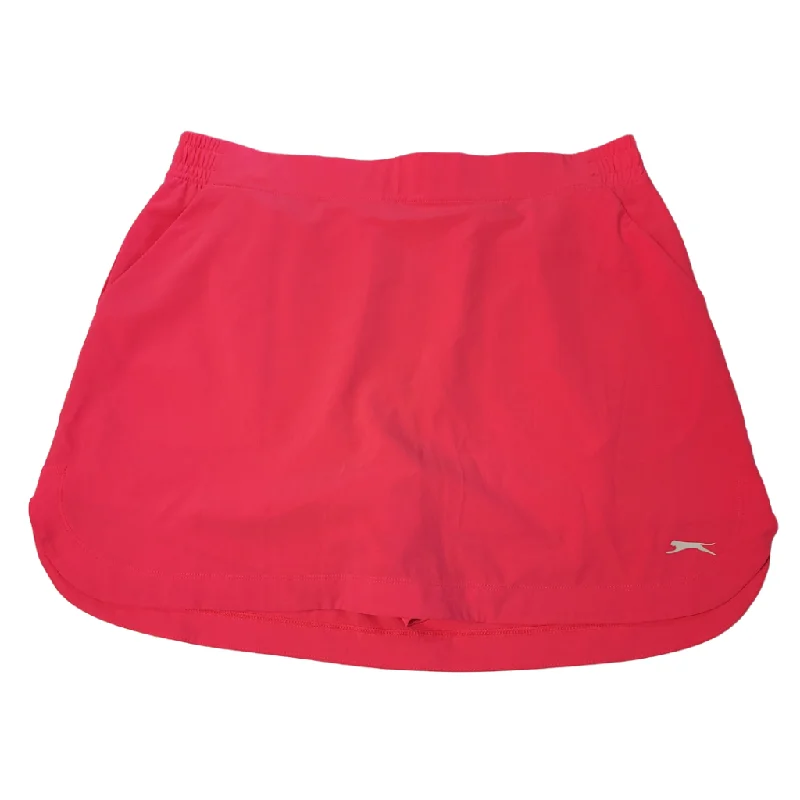 New Slazenger Bright Pink Pull-On Golf Skort Size L MSP$50