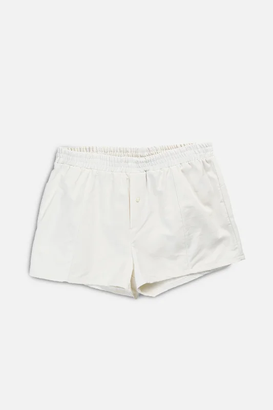 Rework Oxford Mini Boxer Shorts - L