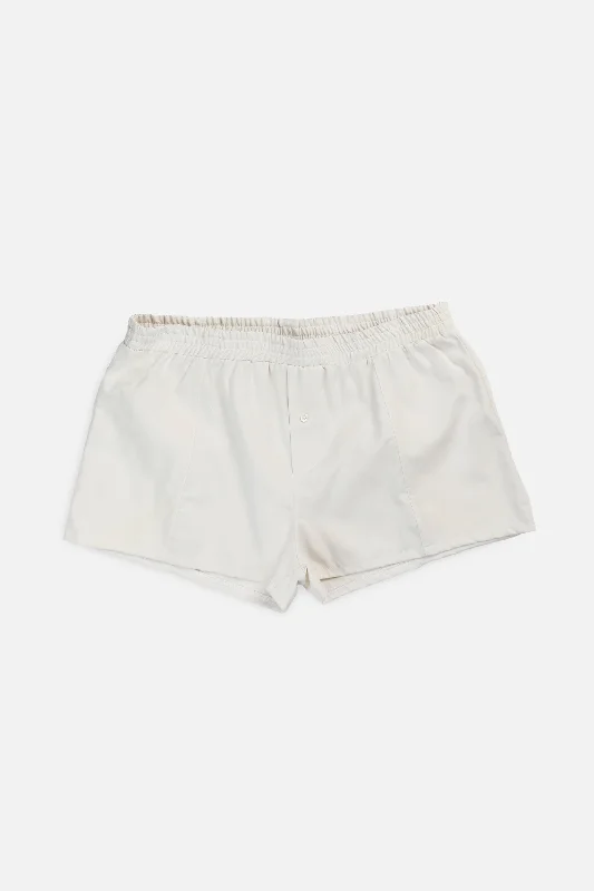 Rework Oxford Mini Boxer Shorts - M, XL