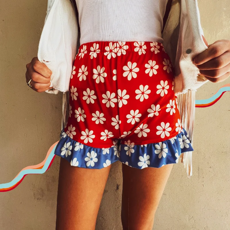 Surf Crush Ruffle Shorts