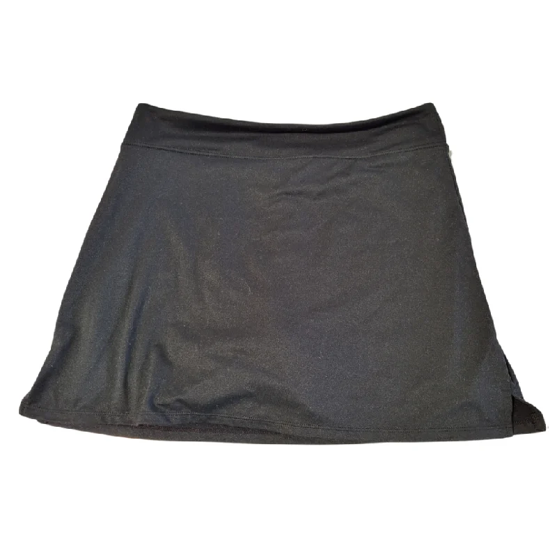 Tranquility Black Pull-on Skort Size S