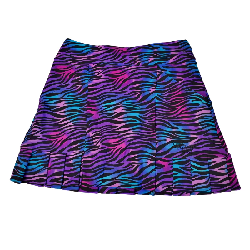 Tzu Tzu Kenley Electric Zebra Golf Skort Size XS MSP$150