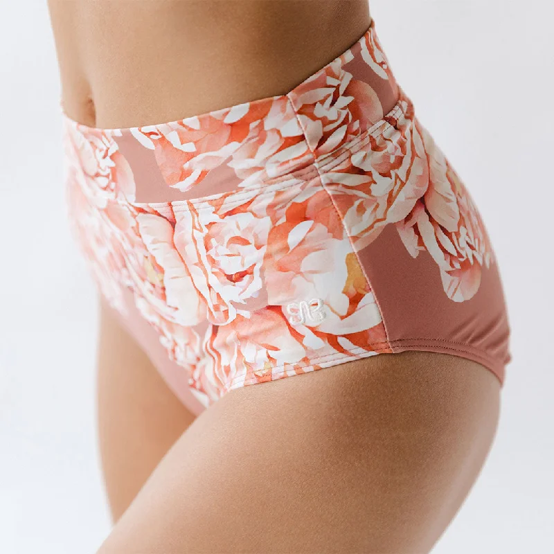 Garden Rose High-Waisted Bottoms