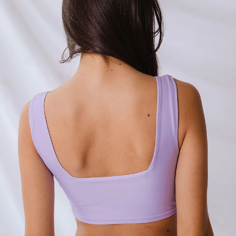 Periwinkle Olivia Swim Crop