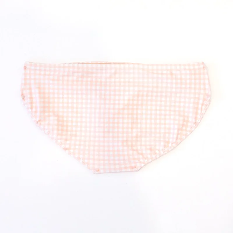 Pink Check Hipster Bottoms