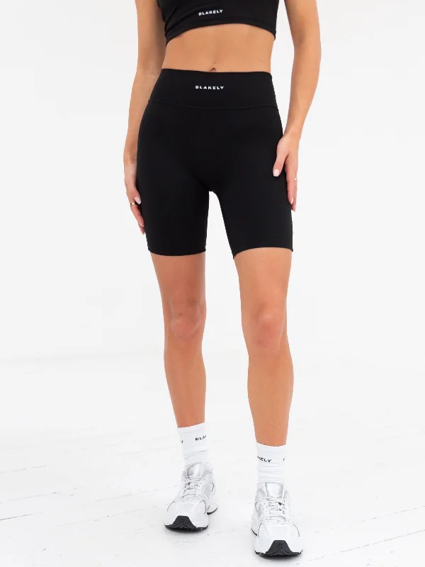 Soft Sculpt Cycling Shorts - Black