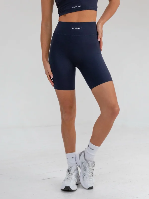 Soft Sculpt Cycling Shorts - Navy