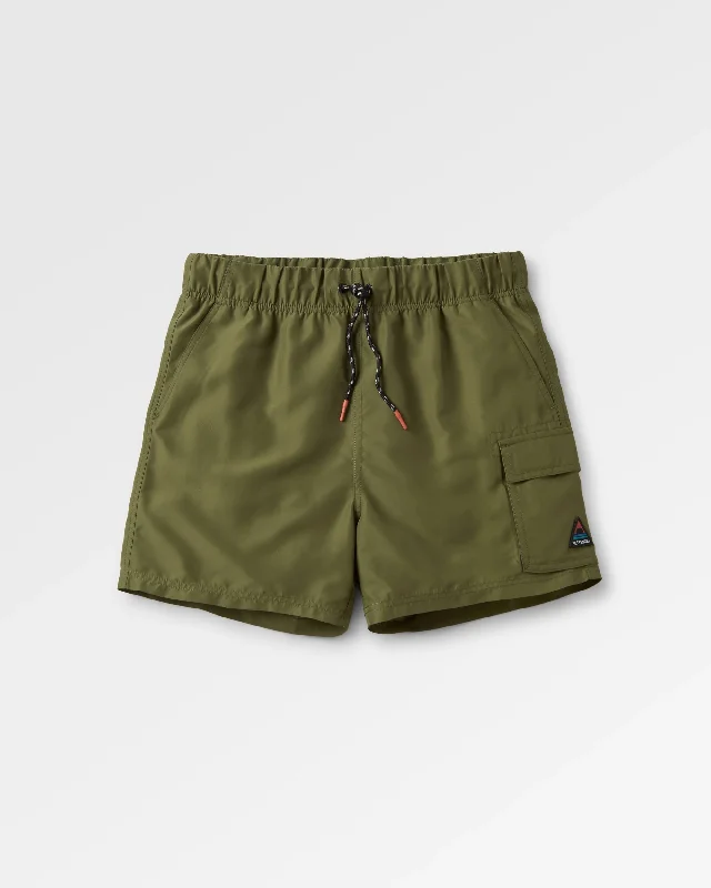 Cali Cargo Swim Short - Khaki