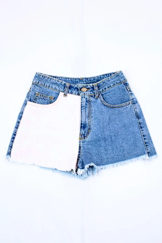 Comme des Fuckdown - Contrast Patch Shorts