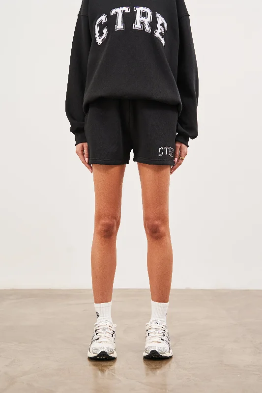 CTRE JERSEY SHORTS - BLACK