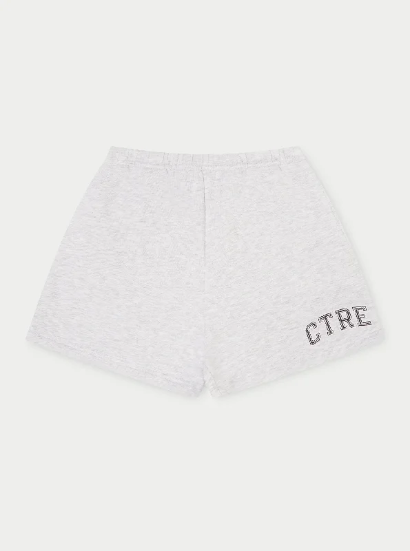 CTRE JERSEY SHORTS - GREY MARL