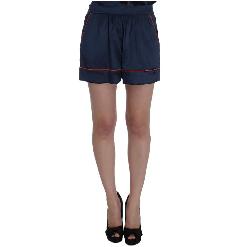 Dolce & Gabbana Elegant Silk Stretch Mini Shorts