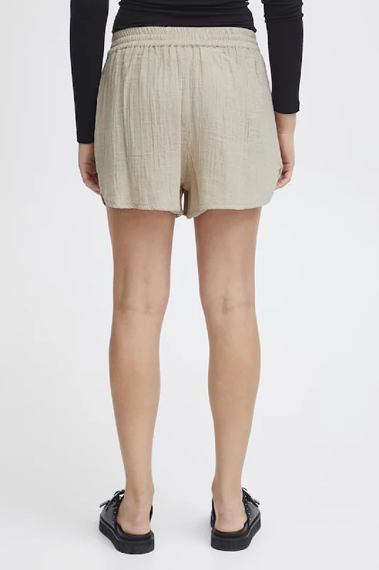 ICHI Foxa Doeskin Beach Shorts