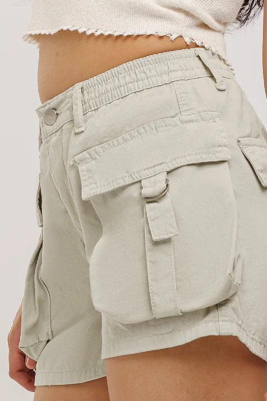 Minty Cargo Shorts