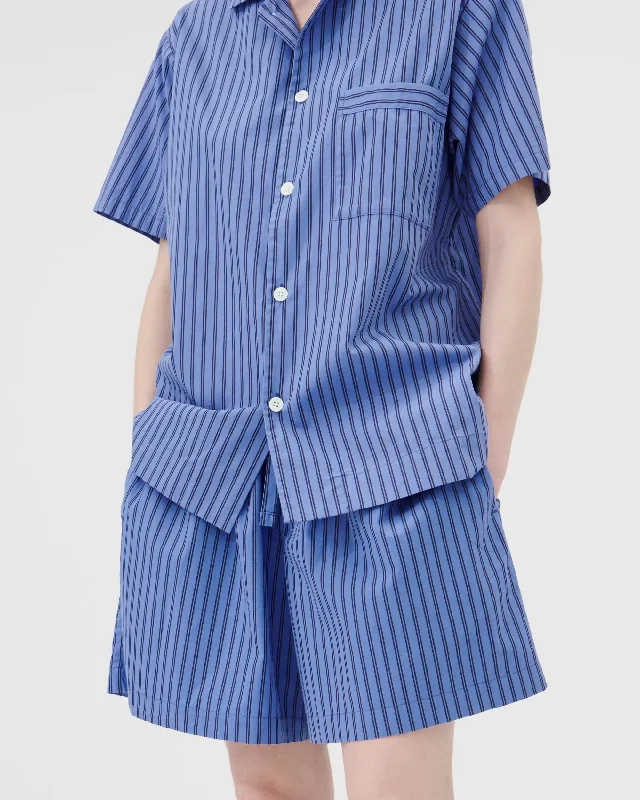 Sleepwear (Poplin) Pyjama Shorts - Boro Stripes