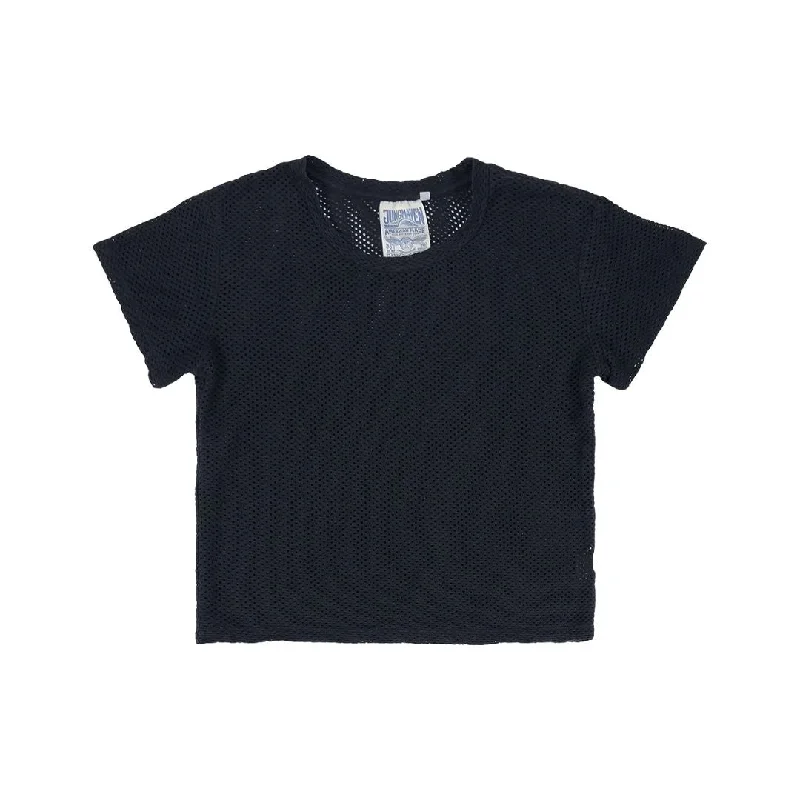 Carmen Mesh Tee (Black)