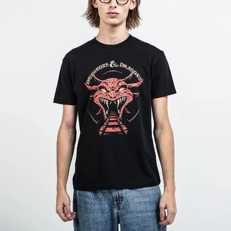 Dragon Mouth Carousel Black Tee