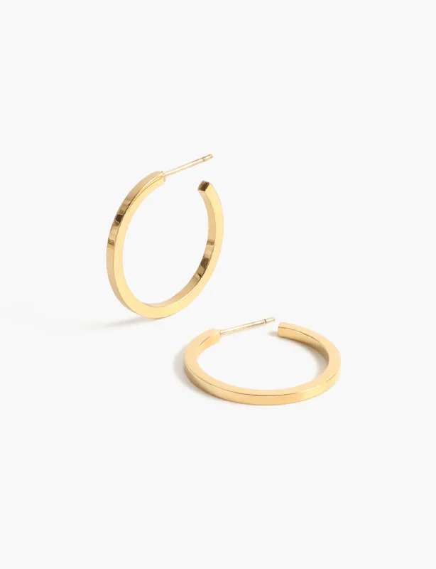 Jay Hoops, 1"" Gold