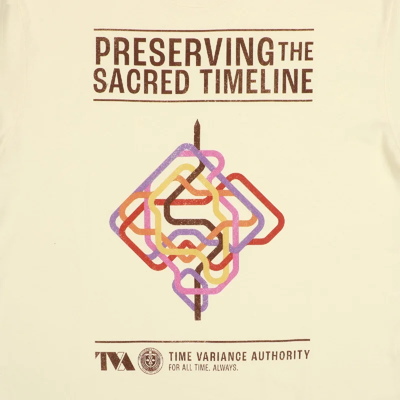 Preserve The Sacred Timeline Natural Tee