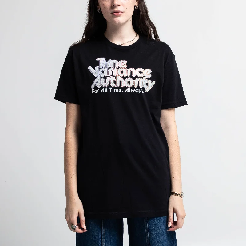 Time Variance Authority Souvenir Black Tee