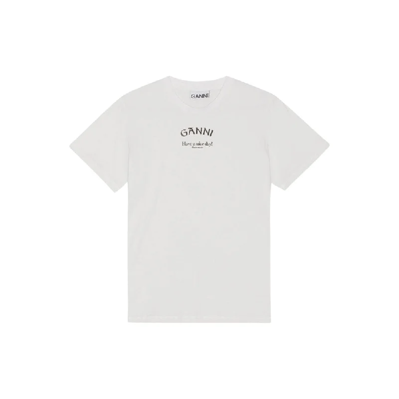 Relaxed O-Neck T-Shirt (Bright White)